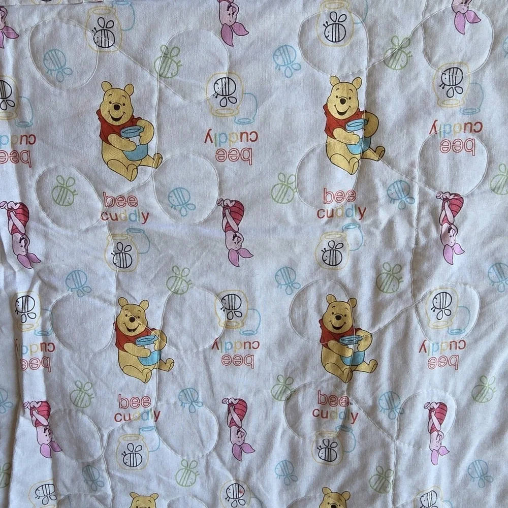 Handmade Winnie The Pooh Quilt 34x34